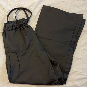 Super Wide Leg  Faux Leather Zara Pants
